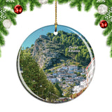 Albania Berat Albania Christmas Ornament