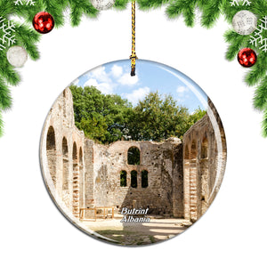 Albania Butrint National Park Christmas Ornament