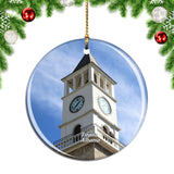 Albania Clock Tower Tirana Christmas Ornament