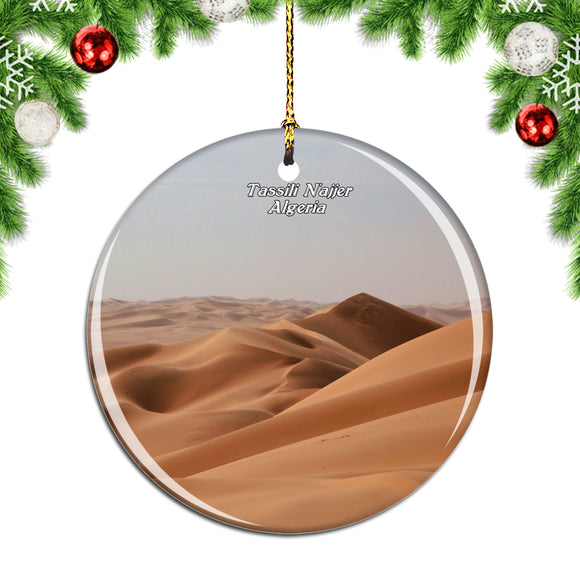 Algeria Tassili N'ajjer Christmas Ornament