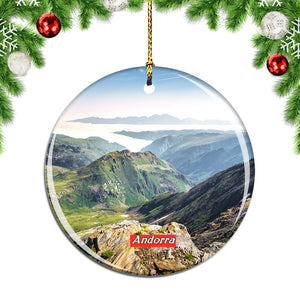 Andorra Alpine Christmas Ornament