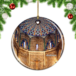 Andorra Church Heritage Christmas Ornament