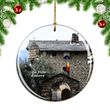 Andorra La Vella Christmas Ornament