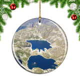 Andorra Tristaina Lake Arinsal Christmas Ornament