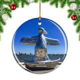 Australia Elizabeth Quay Perth Christmas Ornament