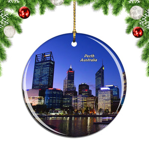 Australia Perth Christmas Ornament