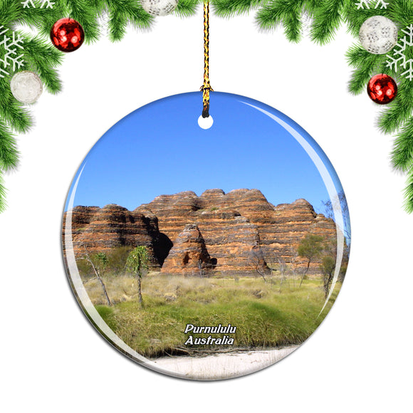 Australia Purnululu National Park Christmas Ornament