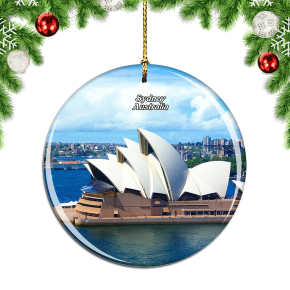 Australia Sydney Opera Christmas Ornament