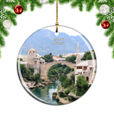 Bosnia Mostar Bosnia Bridge Christmas Ornament