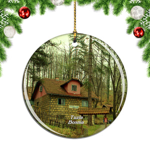 Bosnia Tuzla Christmas Ornament