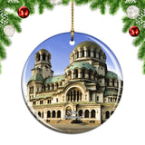 Bulgaria Church Sofia Alexander Nevski Christmas Ornament