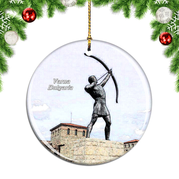 Bulgaria Historical Park Varna Christmas Ornament