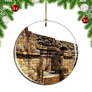 Copan Ruinas Honduras Christmas Ornament