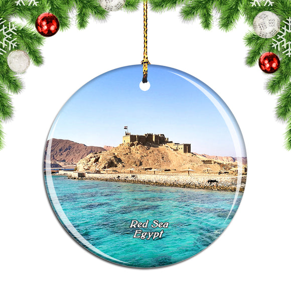 Egypt Red Sea Christmas Ornament