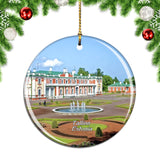 Estonia Tallinn Schloss Katharinental Castle Christmas Ornament