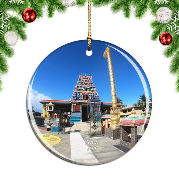 Fiji Sri Siva Subramaniya Temple Nadi Christmas Ornament