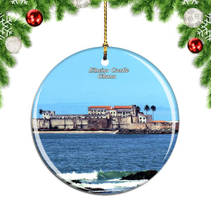 Ghana Elmina Castle Christmas Ornament