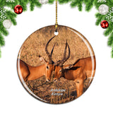 Kenya Antelope Christmas Ornament