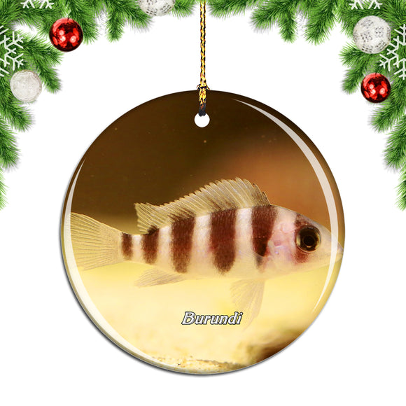 Burundi Christmas Ornament