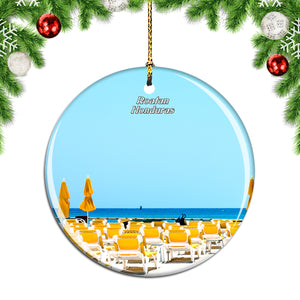 Roatan Honduras Christmas Ornament