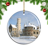 Liechtenstein Castle 1 Christmas Ornament