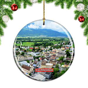 Liechtenstein Christmas Ornament