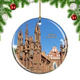 Lithuania Vilnius St. Anne's Church Christmas Ornament