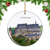 Luxembourg Knight Castle Christmas Ornament