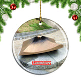 Luxembourg National Monument of Solidarity Christmas Ornament