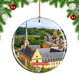 Luxembourg Christmas Ornament