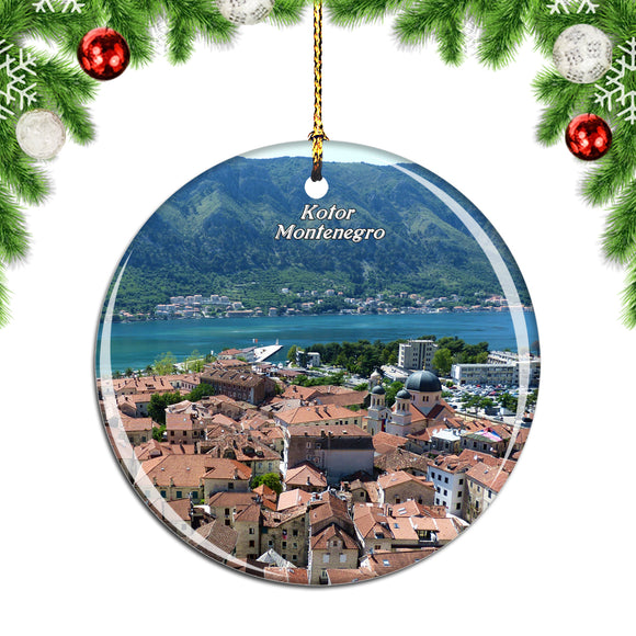 Montenegro Kotor Castle Of San Giovanni Christmas Ornament