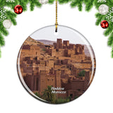 Morocco Ait Ben Haddou Christmas Ornament