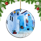 Morocco Chefchaouen Chaouen Christmas Ornament