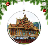 Cambodia Battambang Bat Caves Christmas Ornament