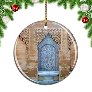 Morocco Mosque Christmas Ornament