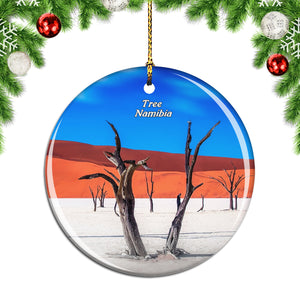 Namibia Wilderness Tree Christmas Ornament