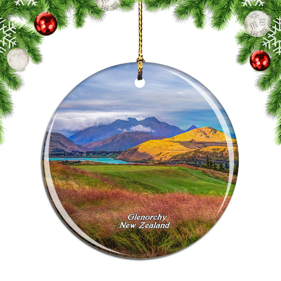 New Zealand Glenorchy Christmas Ornament