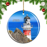 New Zealand Lighthouse Navigation Christmas Ornament