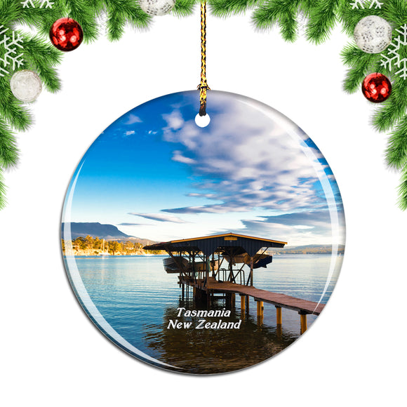 New Zealand Tasmania Christmas Ornament