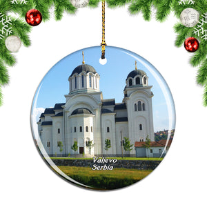 Serbia Valjevo Christmas Ornament