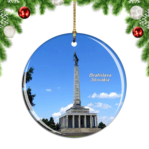 Slovakia Slavin Bratislava Christmas Ornament