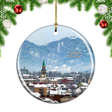 Slovenia Ljubljana Christmas Ornament