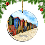 South Africa Muizenberg Christmas Ornament