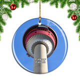 Canada Calgary Tower Christmas Ornament