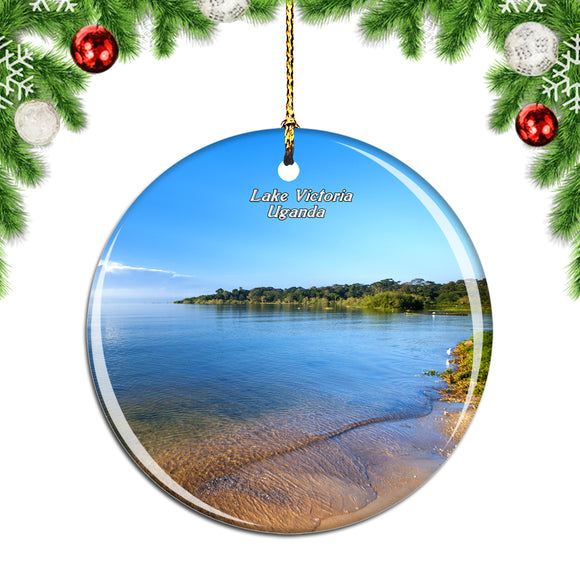 Uganda Lake Victoria Christmas Ornament