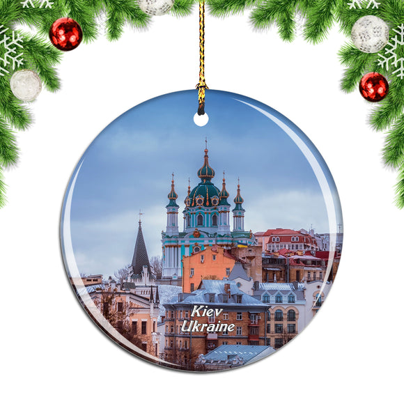 Ukraine Kiev Christmas Ornament