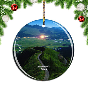 Aso Kumamoto Japan Christmas Ornament