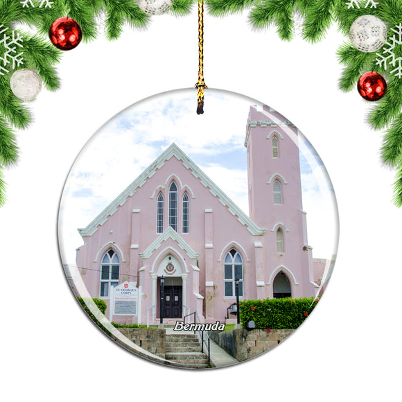 Bermuda Church Christmas Ornament