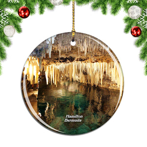 Bermuda Crystal Caves Hamilton Christmas Ornament