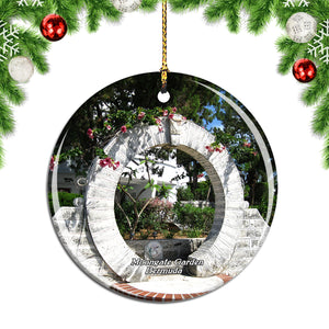 Bermuda Moongate Garden Christmas Ornament